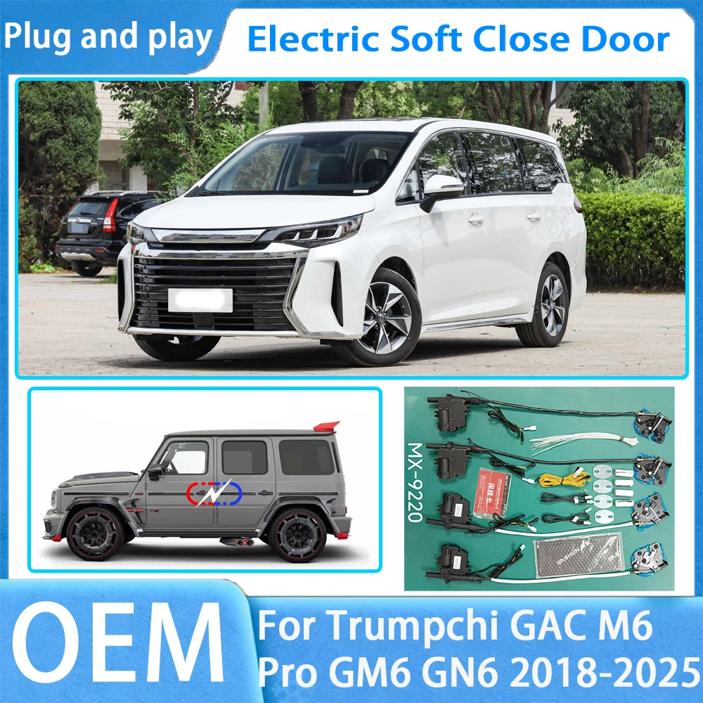 

for Trumpchi GAC M6 Pro GM6 GN6 2018-2025 OEM Car Soft Close Door System Electric Auto Pull Power Latch Power Closing Quiet