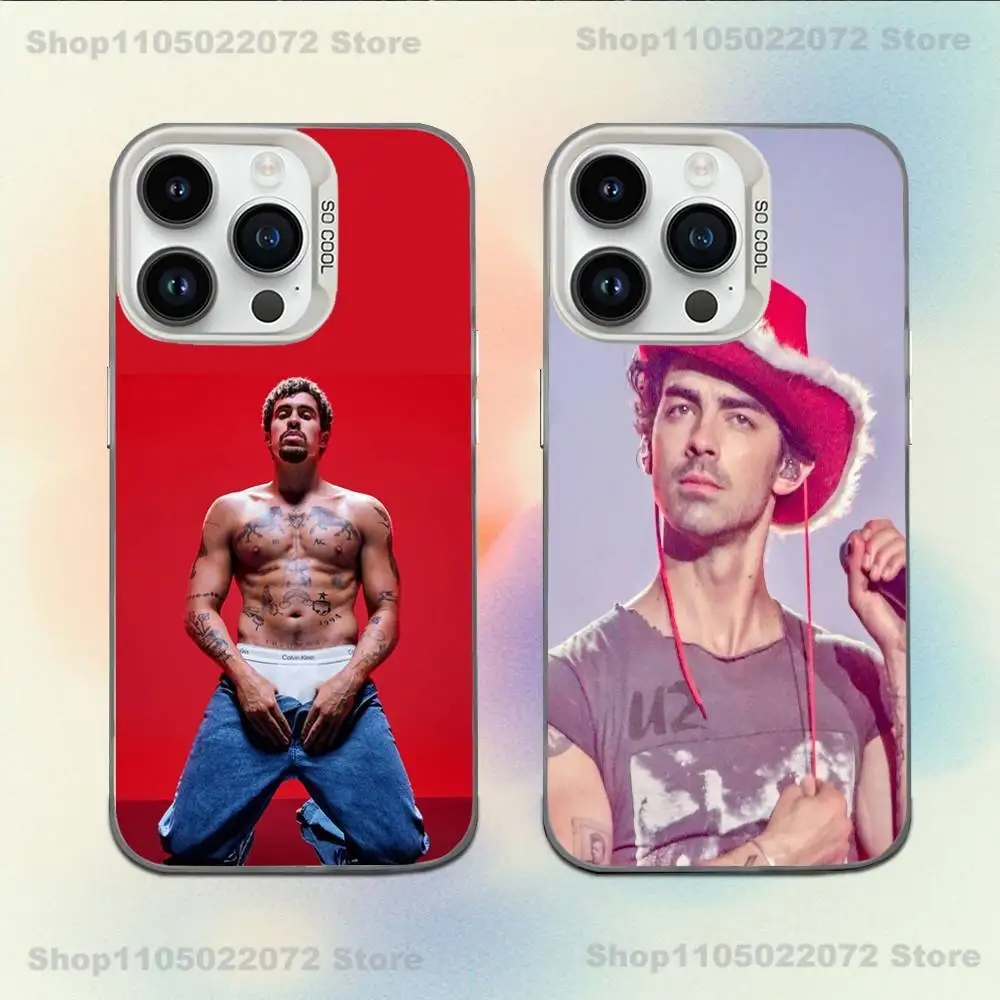

Jonas B-Brothers Phone Case For iPhone 16,15,14,13,12,11,Mini,Pro,E,MAX White Candy Matte Shockproof Cover