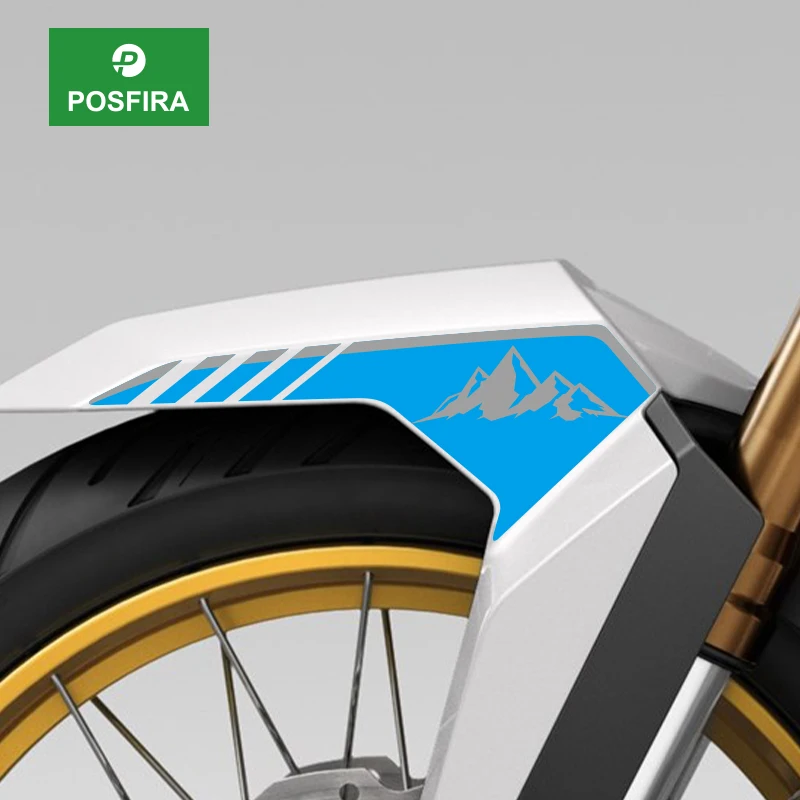 

POSFIRA Motorcycle Front Fender Stickers Vinyl Decal for Honda Africa Twin CRF 1100/Adventure Sports 2024 2020-2025 Accessories