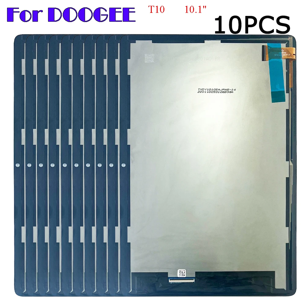 

10PCS New Touch Screen LCD Display For DOOGEE T10 10.1" Tablet PC Replacement Parts Touch Screen Digitizer Disassemble Tool