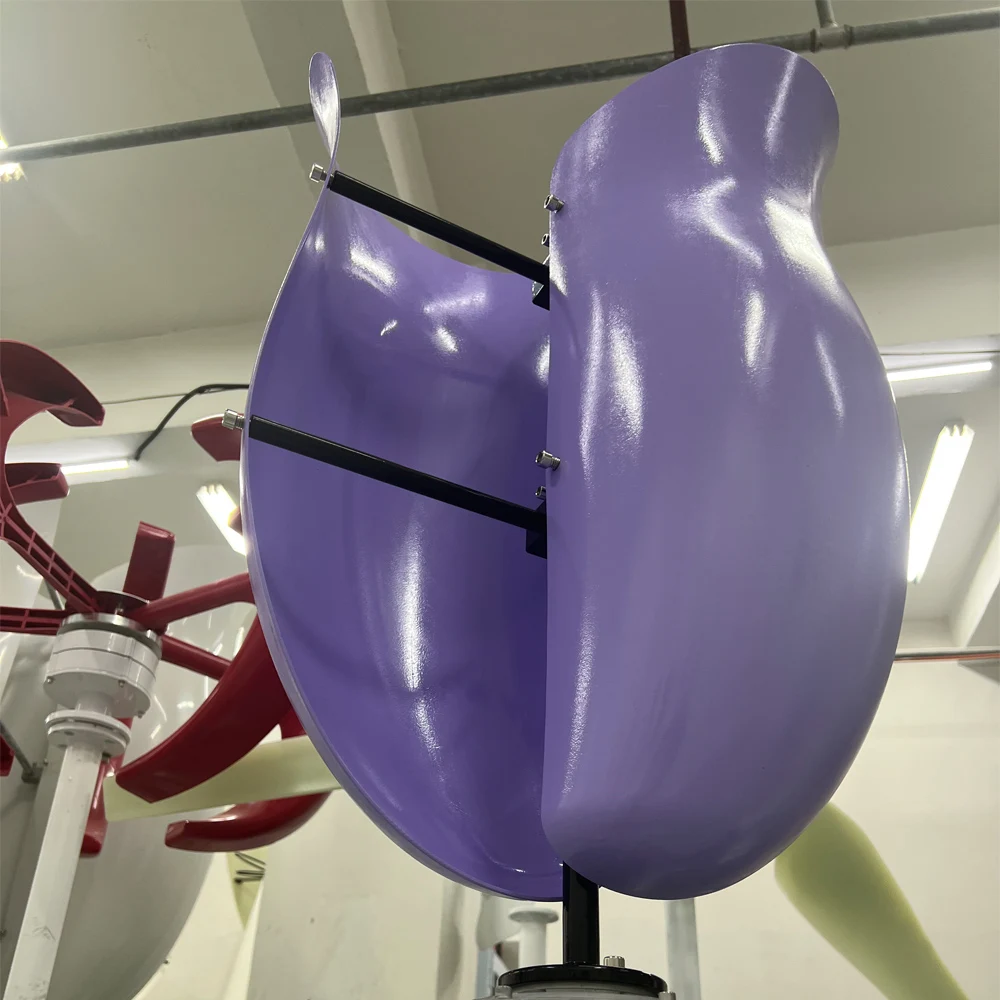 High Quality 6000W 8000W Wind Turbine Free Energy Windmill 24V 12V 48V Vertical Axis Permanent Maglev Wind Turbine