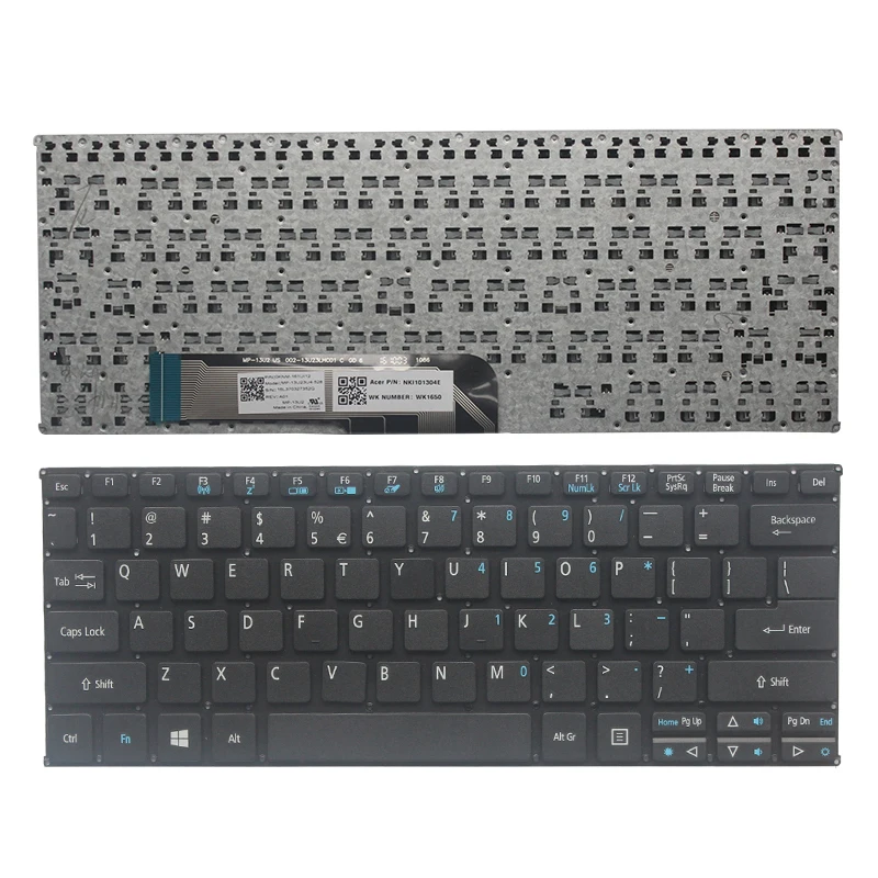 

New US Keyboard For Acer Aspire Switch 10 SW5-011SW5-011-18TY SW5-013 SW5-012 SW5-012P SW5-015 Laptop keyboard without Frame