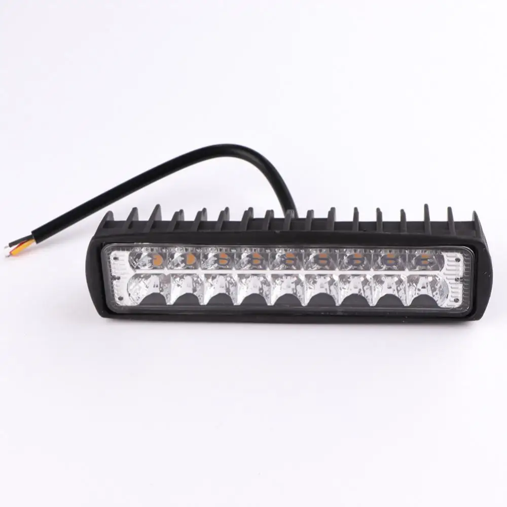 Automobile Led Flat Light Double Row High Power Corrosion Resistance Waterproof High Temperature Car Supplies Car Lights 54w