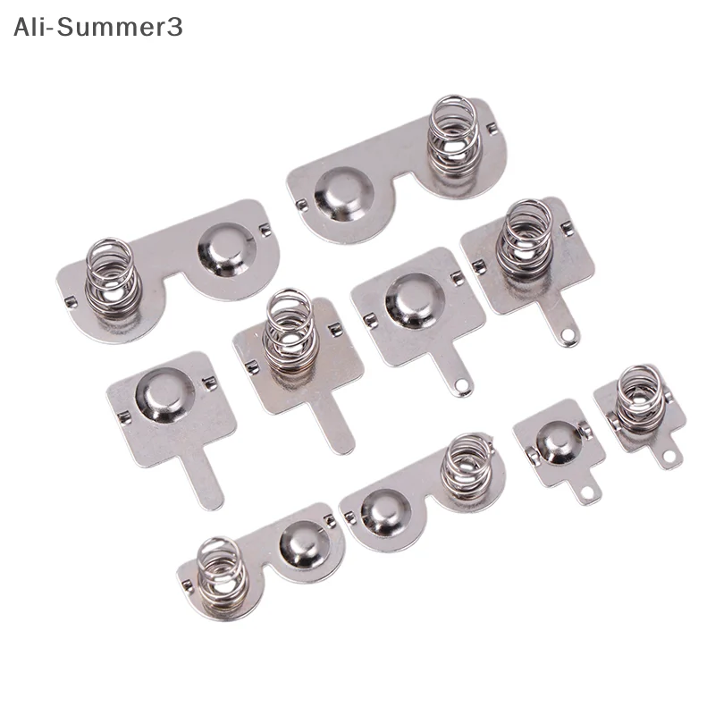 20 pezzi giocattolo fai da te accessori per telecomando foglio a molla foglio di contatto AA/AAA scatola batteria fogli positivi e negativi