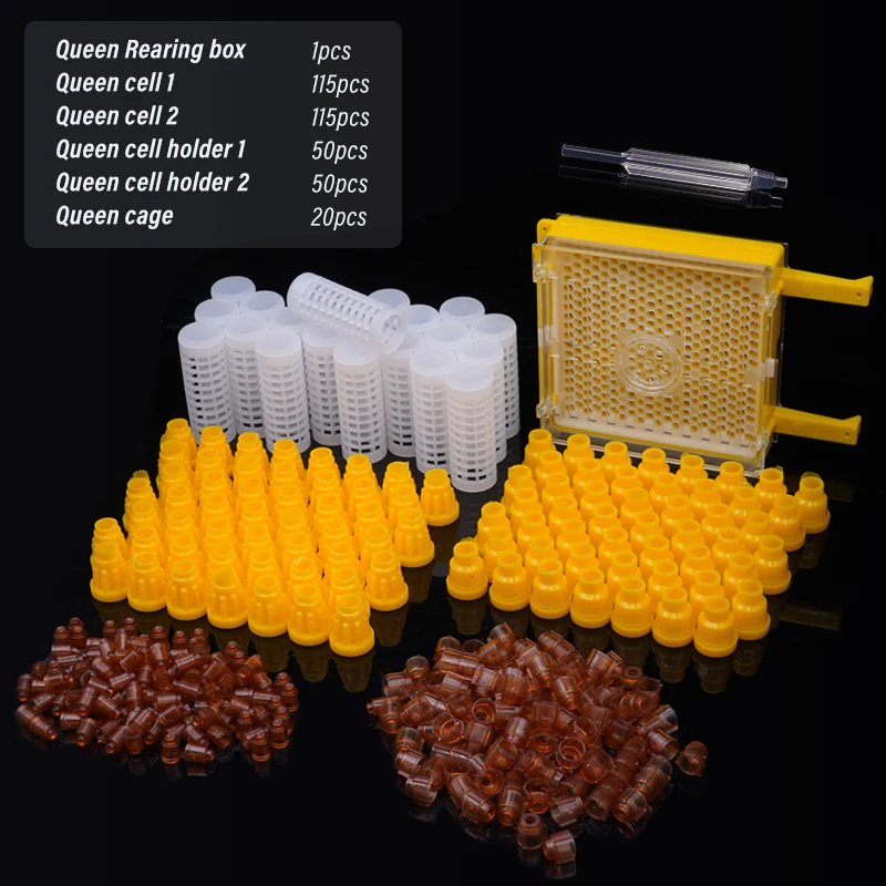 Germany Jenter Queen Rearing Kit Nicot Bee Queens Rearing System Queen Bee Larva Move Cage Goods Tool For Beekeeper Supplies