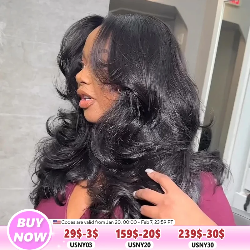 Wear Go Glueless Wig Human Hair Body Wave 6x4 5x5 9x6 7x5 Lace Closure Glueless Wig Human Hair Ready To Wear Pre Cut Pre plucked