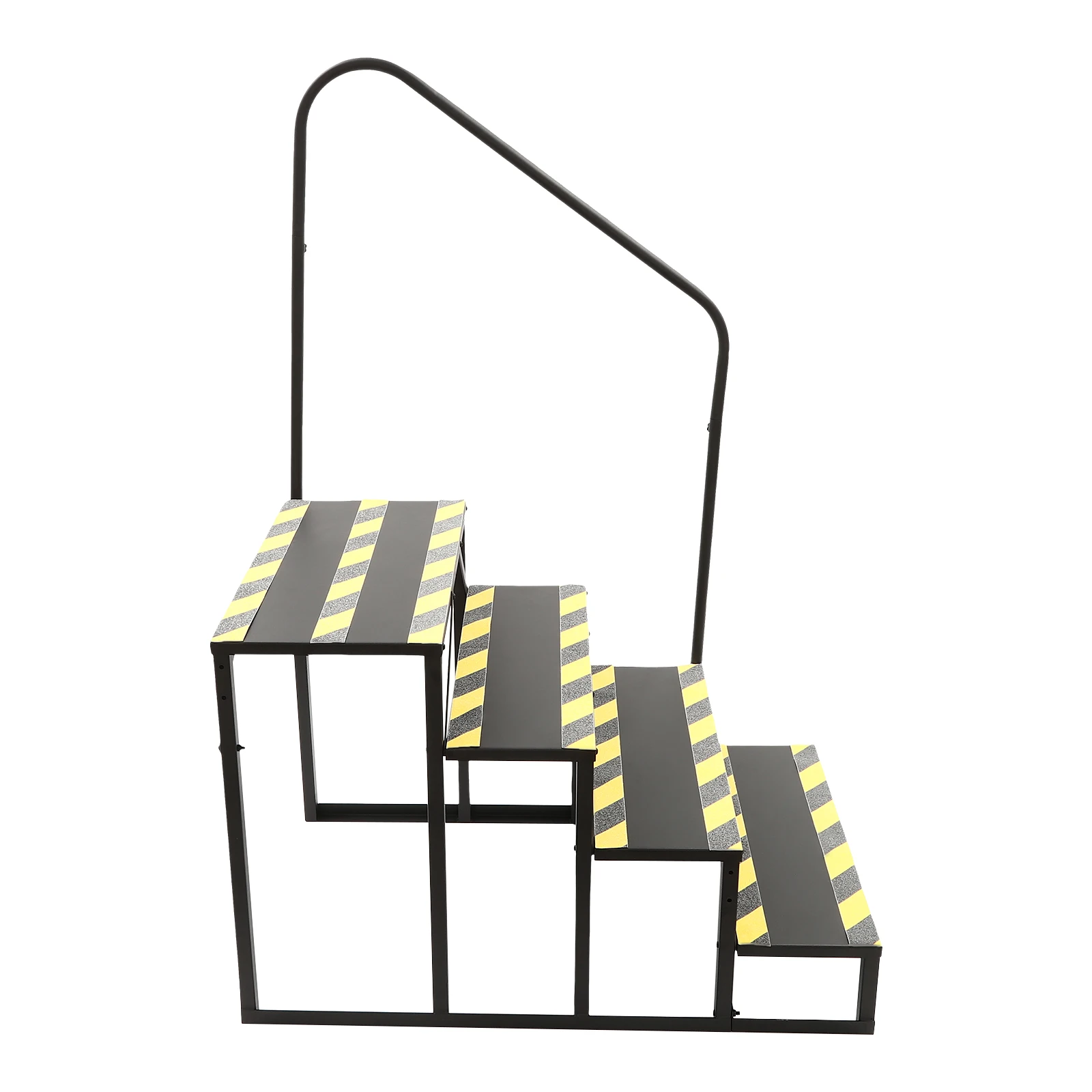 RV Stairs Handrails Ladder, 450 lbs Capacity, Easy Installation, Electrostatic Spraying for Long-Term Durability