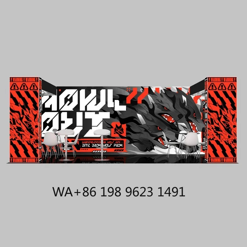 10x20ft Modular Foldable LED Backlit SEG Light Box Graphic Display Promotional Trade Show Exhibition Advertising Booth view 6