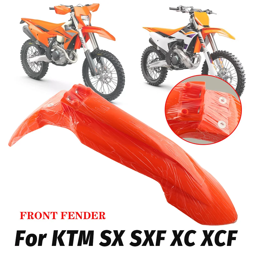 

Motorcycle Plastic Front Fender Mudguard Kit For KTM SX SX-F XC XC-F 125 250 300 350 450 2023 2024 MX Enduro Dirt Bike Motocross