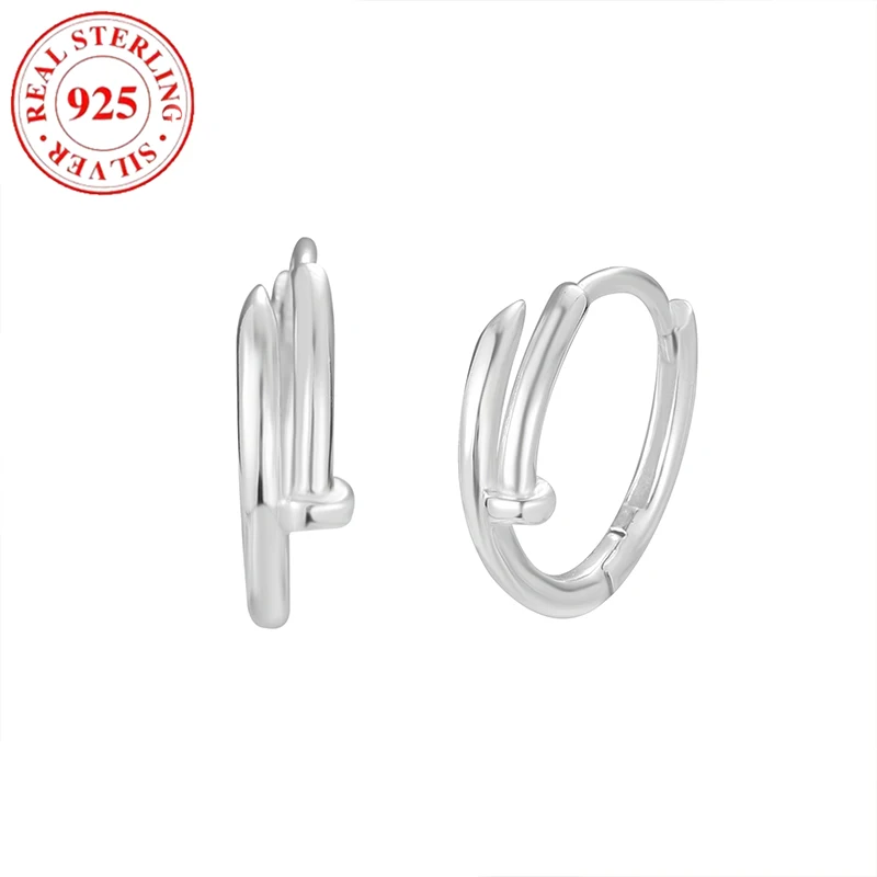 

S925 Sterling Silver Cartilage Piercing Studs Women's Earrings Hypoallergenic Suitable for Women's Holiday Gifts