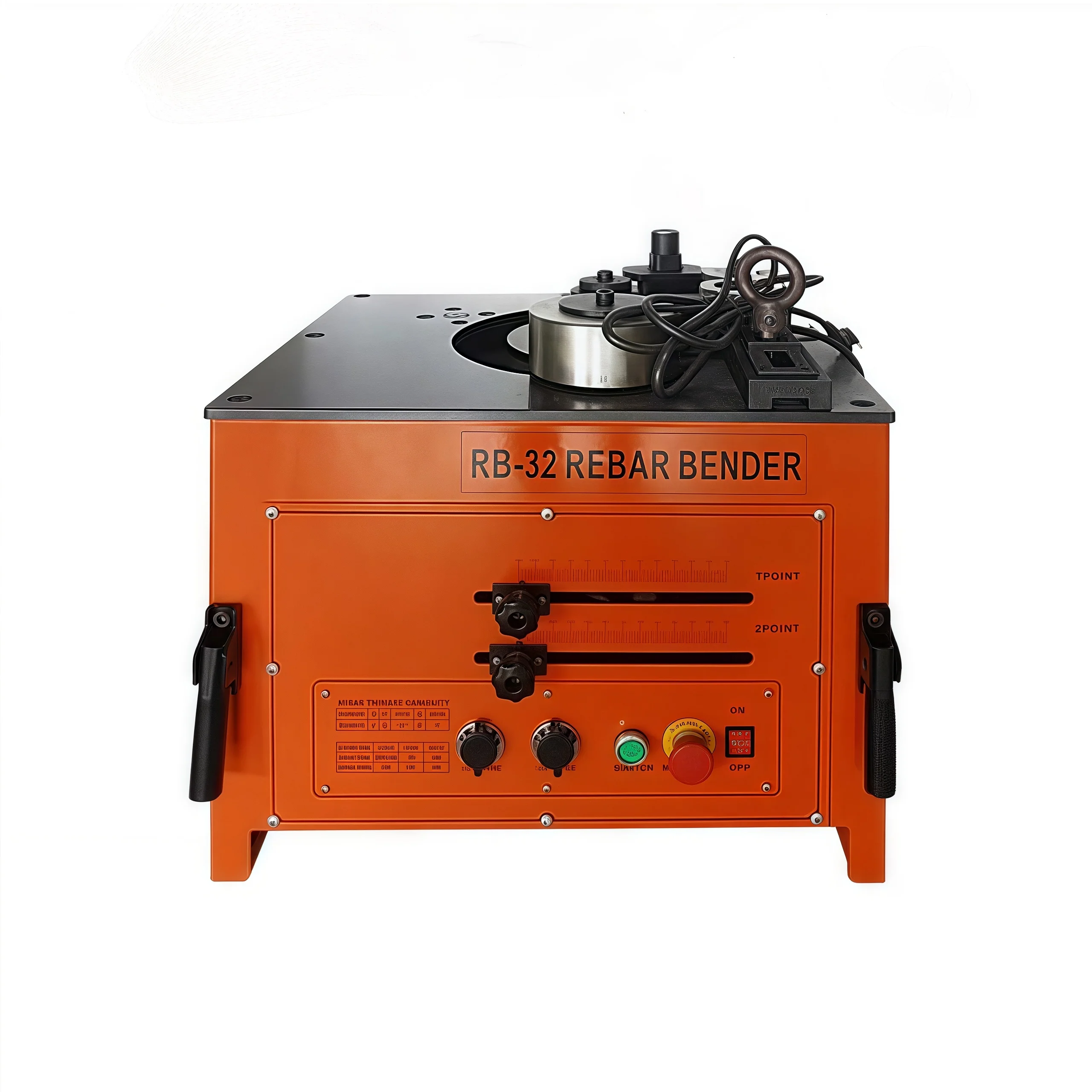 Welcome To Purchase Automatic Portable Stainless Steel RB Bender100v Bending 25 And 32 Steel Bars