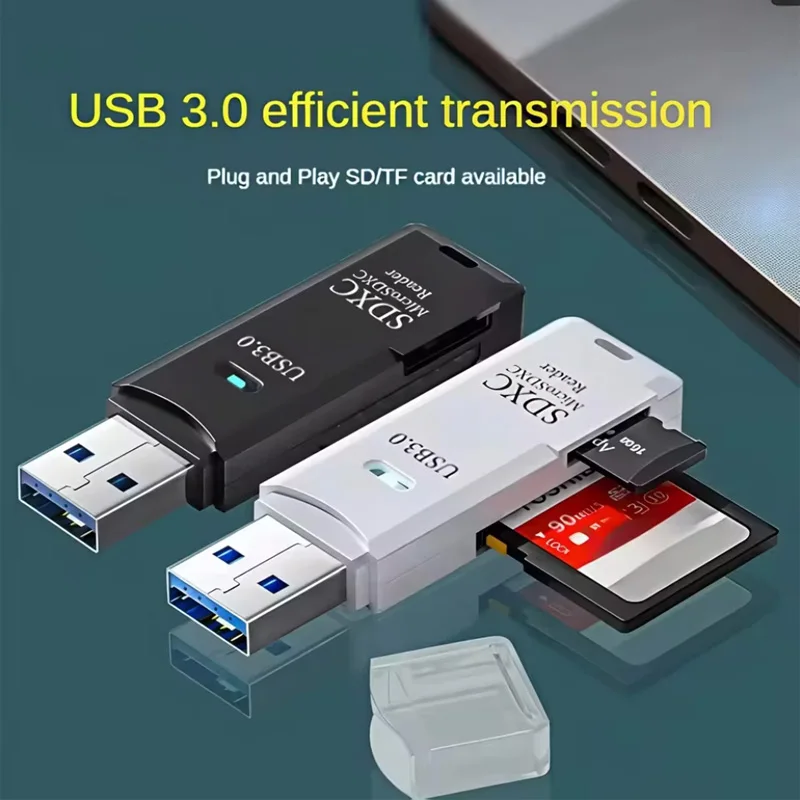 Устройство для чтения карт памяти 2 в 1 USB2.0/3.0, устройство для чтения карт Micro TF SD, USB-адаптер, высокоскоростное устройство для чтения карт памяти TF, аксессуары для ПК и ноутбуков