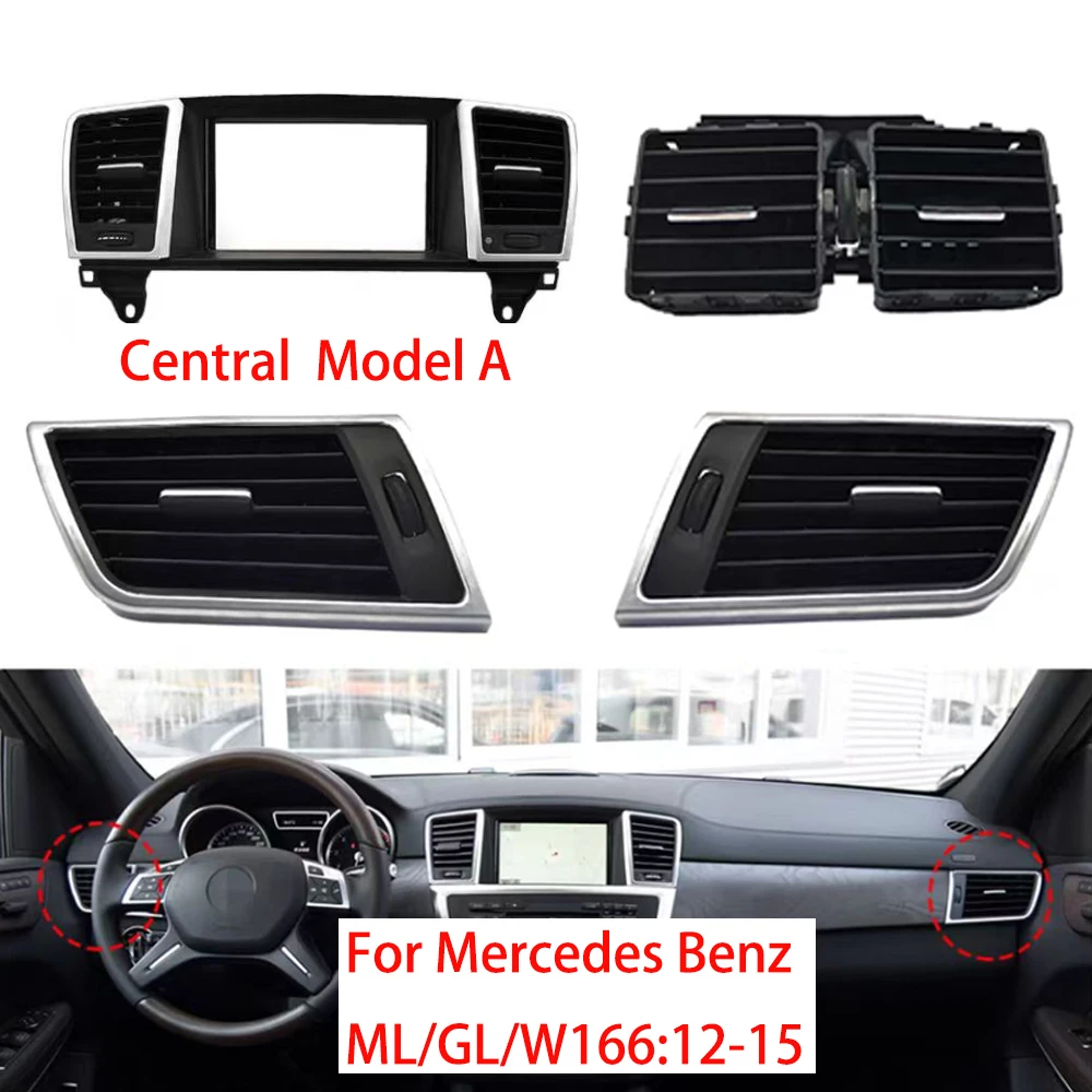 For Mercedes Benz ML/GL/W166 2012-2015 Front Dash Central after Left Right Air Conditioner Ac Vent