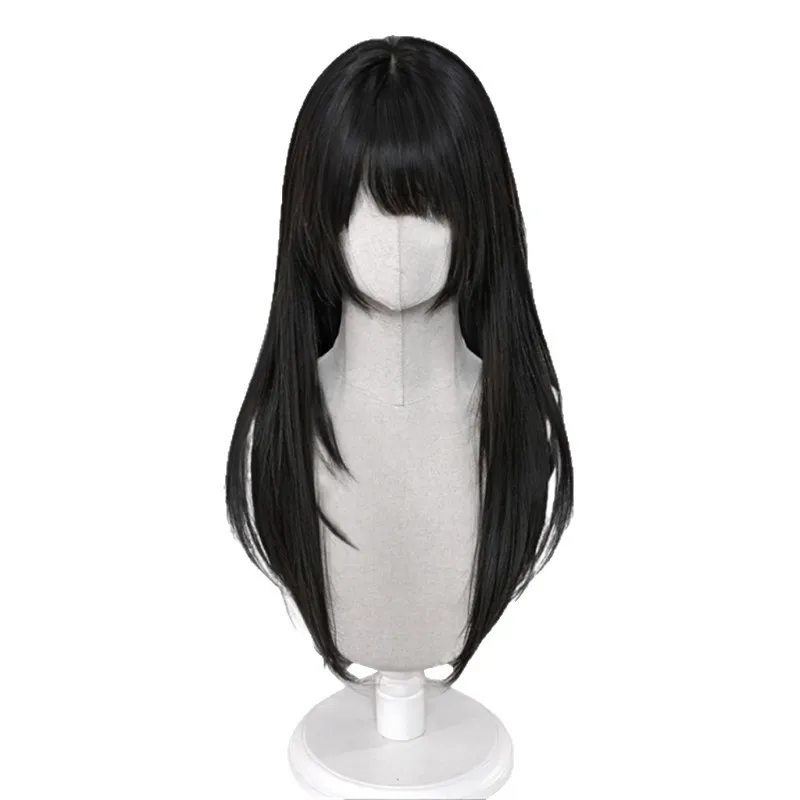 Black Long Straight Hair, No Weight-Bearing Feeling For Daily Wear, Gentle Style, Girls' Wig