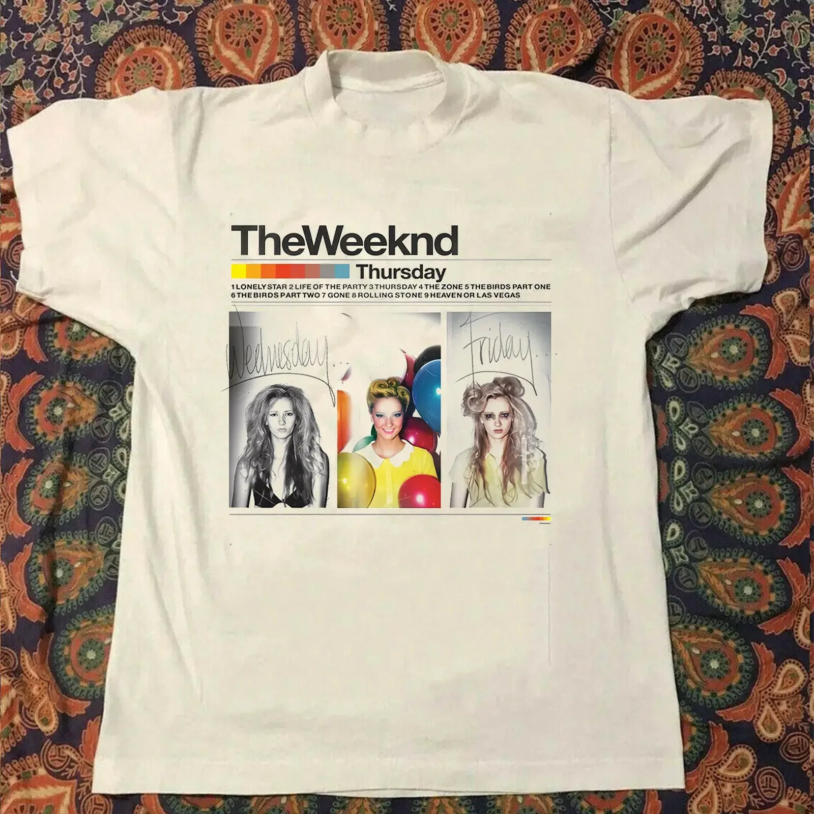 The Weeknd Thursday XO 90s Gift Birthday T-Shirt