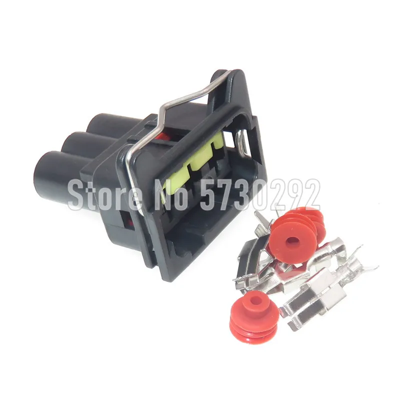 

3P 6.3 Series High Current Cable Plug Waterproof Sealed Connector For Automobile Car Accessories