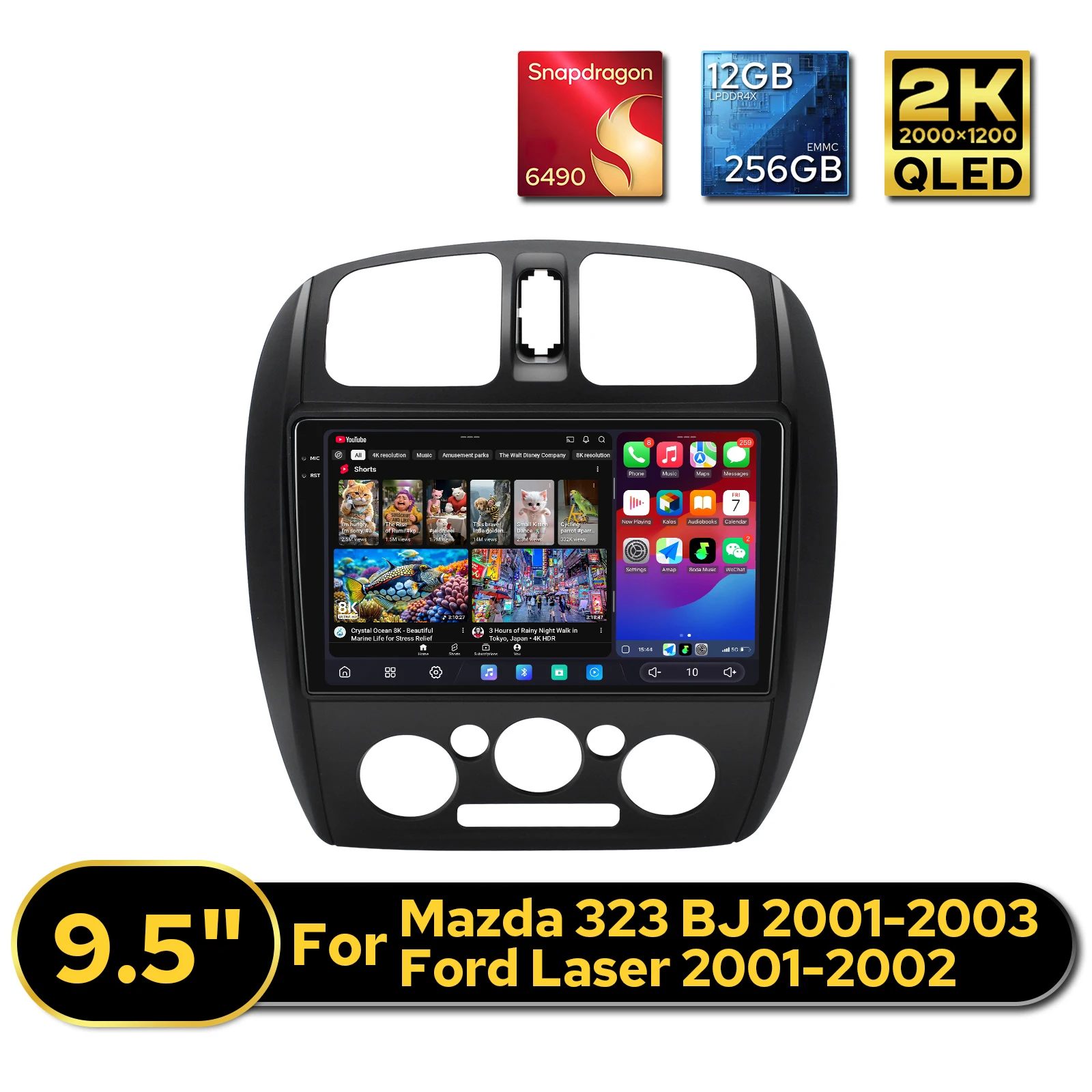 Joying 9.5"Car Audi…