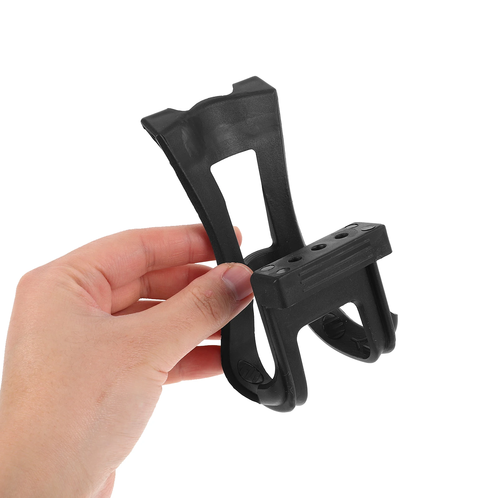 

2pcs Dynamic Bicycle Mouth Cover Pedal Straps Black Plastic Toe Clips Replacement Durable Toe Clips Bike Accessories