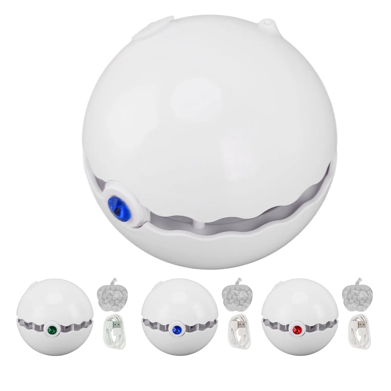 가정용 USB 충전 미니 식기 세척기, ABS 고속 회전, 경량 1200mAh, IP67