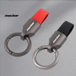 Motorcycle For Macbor Montana XR1 XR5 500 Rockster Flat 125 Eight Mile 500 Keyring Keychain Key Holder Ring Accessories