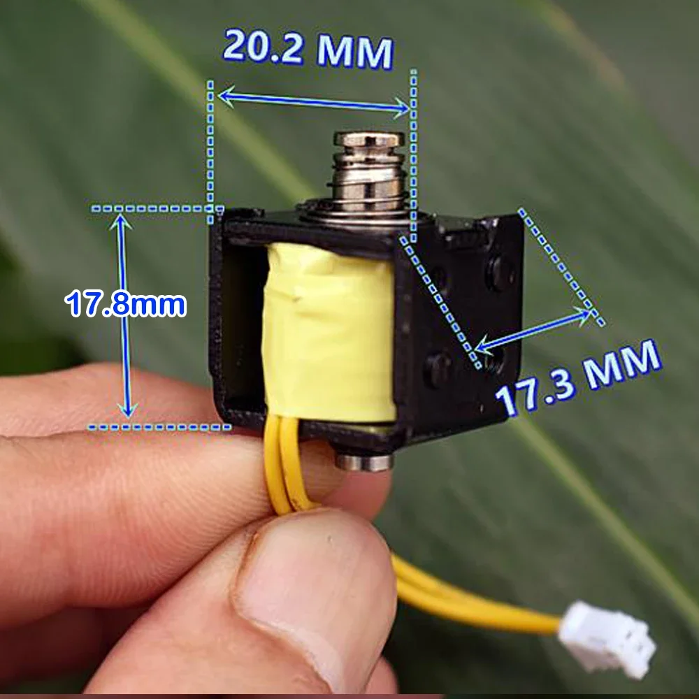 Mini Push-pull Solenoid Electromagnet DC 12V 15V 24V 3.5MM Stroke Metal Frame Electromagnet  Vending Machine Accessories