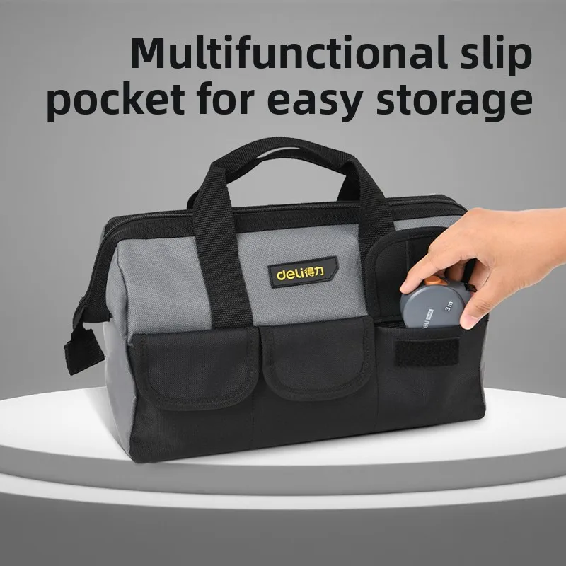 

1 шт., 13/16/17/18 дюймов, сумки для инструментов для электрика, многофункциональная портативная утолщенная сумка для инструментов из ткани Оксфорд, сумка для хранения большой емкости