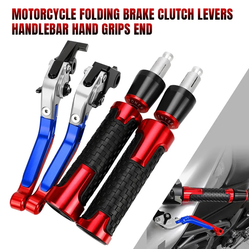 

Motorcycle Brake Clutch Levers Handlebar Handle bar Hand Grips ends For HONDA CBR600 F3 1995 1996 1997 1998