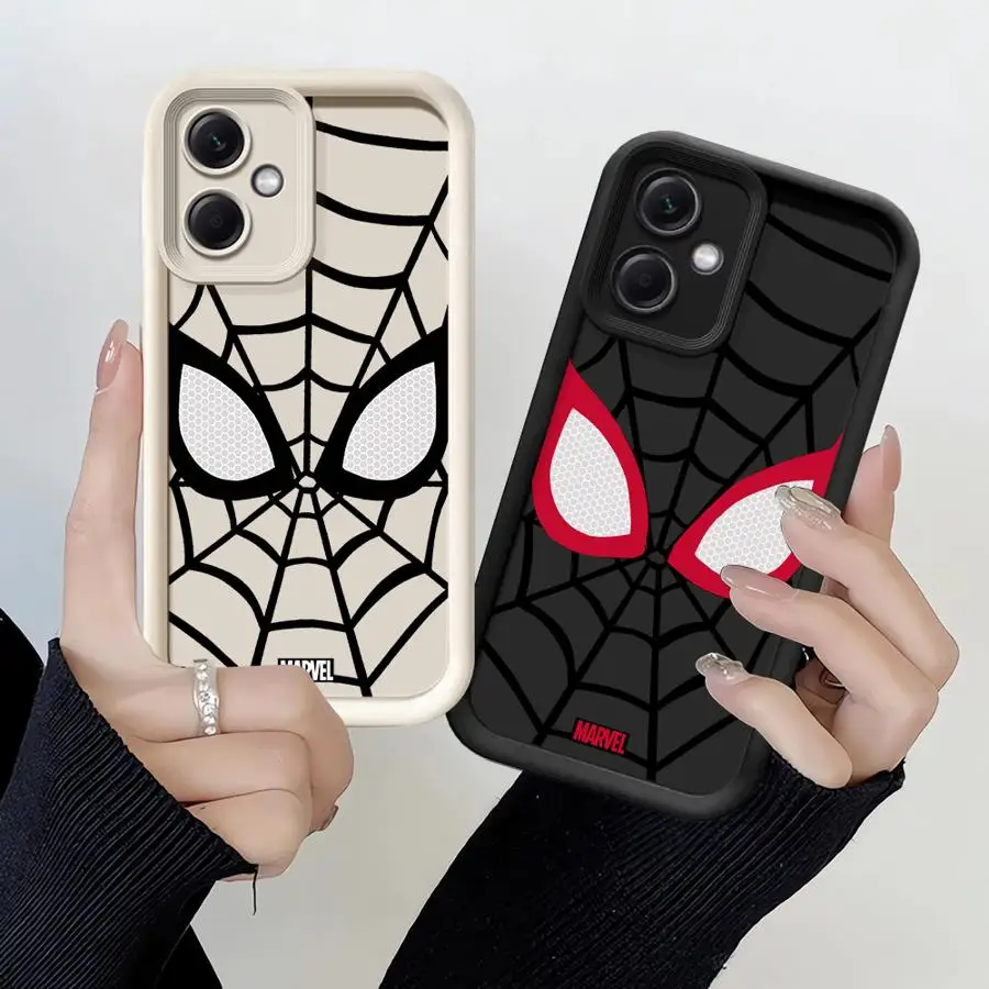 Marvel Sipider Man Phone Case for Xiaomi Redmi 12 A1 A3x 13C A2 Plus X3 NFC 12C 13 Poco C61 C50 C51 Cover Luxury