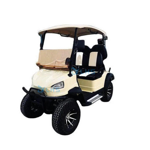 Foldden four wheels electric golf cart buggy 72V 4KW lithium battery Chinese golf car trolley electric club golf cart on sale