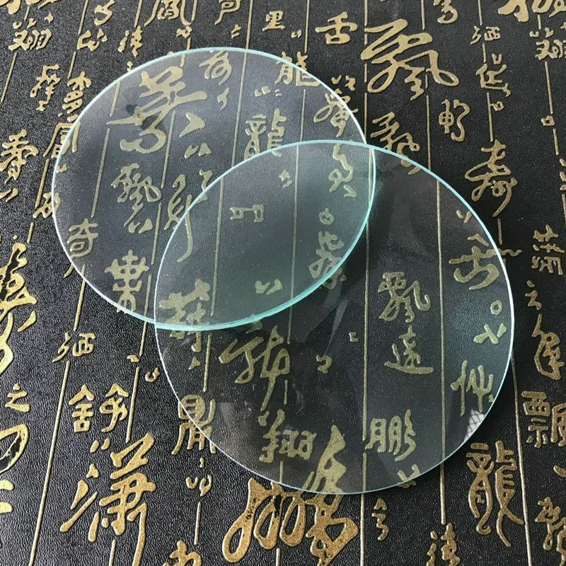 Lente de lupa grande doble convexa de 127mm, 3X, 8X, 15X, 20X, 25X, 45X, óptica transparente HD, lente de vidrio biconvexo, 1 ud.