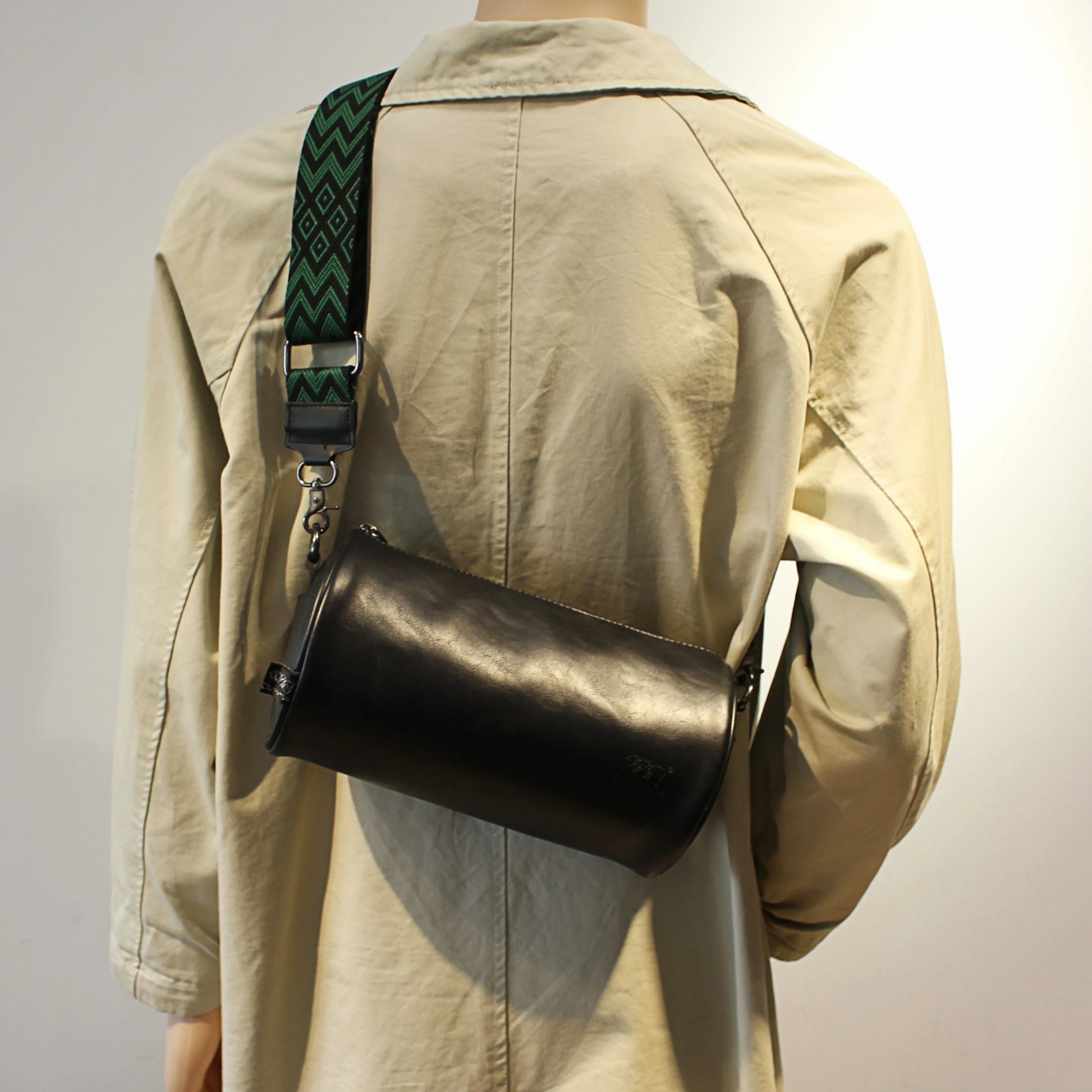 Lässige Herren-Umhängetasche, originelles Design, klein, Buet Ape, weiches PU-Leder, einzelne Schultertasche für Jugendliche, trendig und Sli