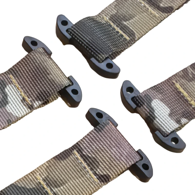 MOLLE Backpack Webbing Clip Tactical Strap Hanger Hook Clamp EDC Gear Attachment Buckle Multipurpose Carabiner Outdoor Bags