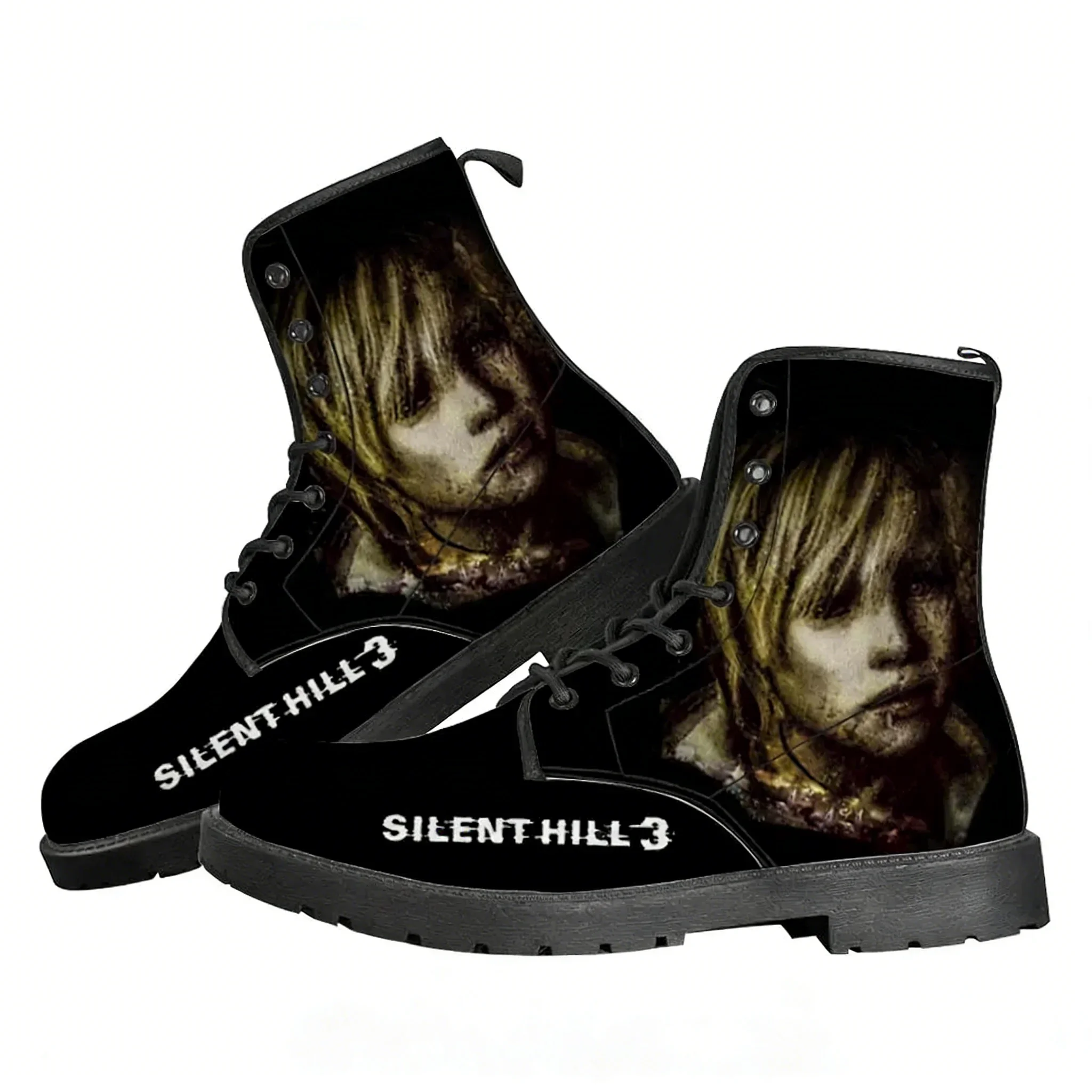 

Ботинки Silent Hill 3 для мужчин, женщин и подростков, повседневные легкие уличные ботинки высокого качества, персонализированные с индивидуальным принтом