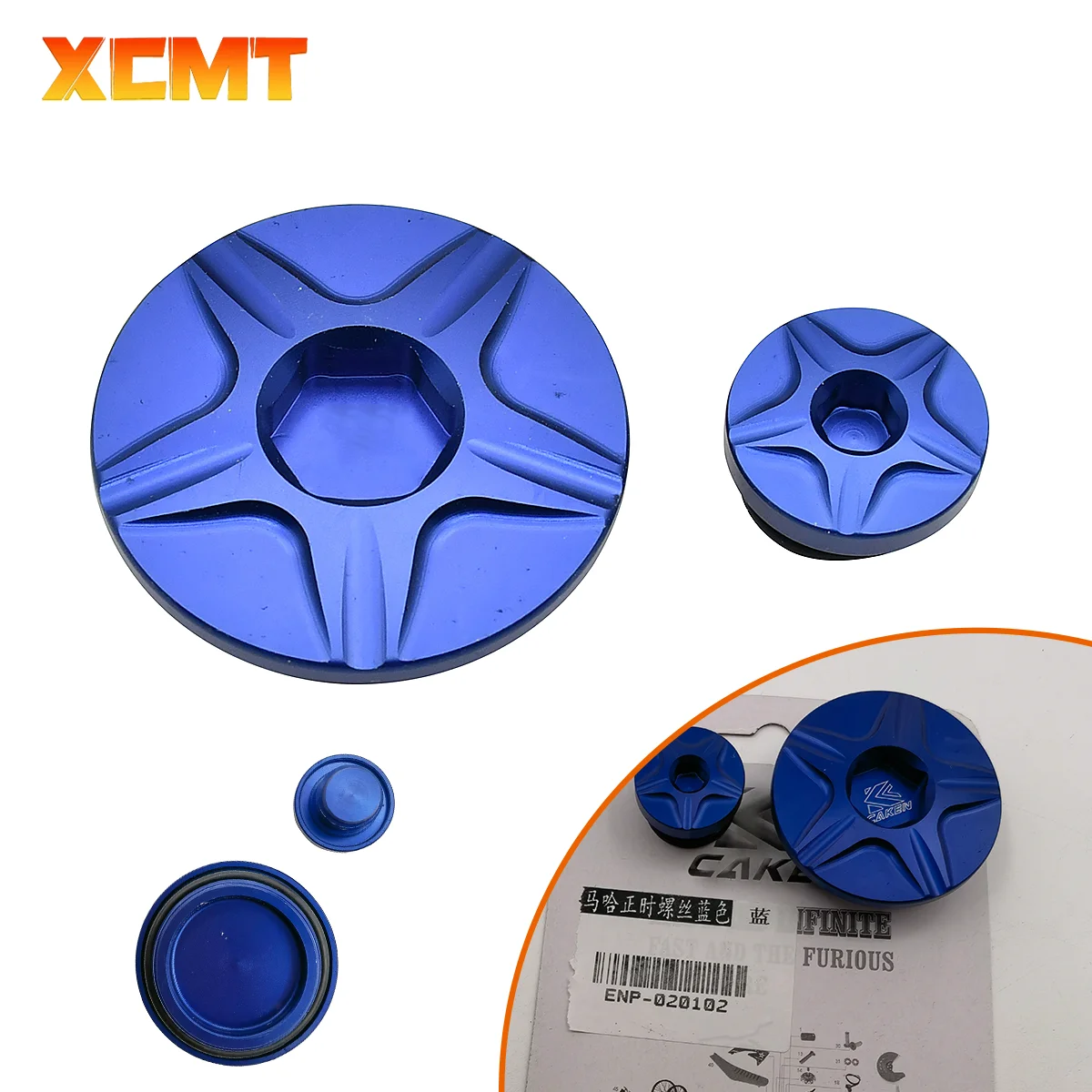 For Yamaha WR250X WR250R WR426F WR250F WR400F YZ250F YZ450F YZ426F YZ400F TTR 50 XV XTSerow VIRAGO 250 Engine Timing Plug Cover