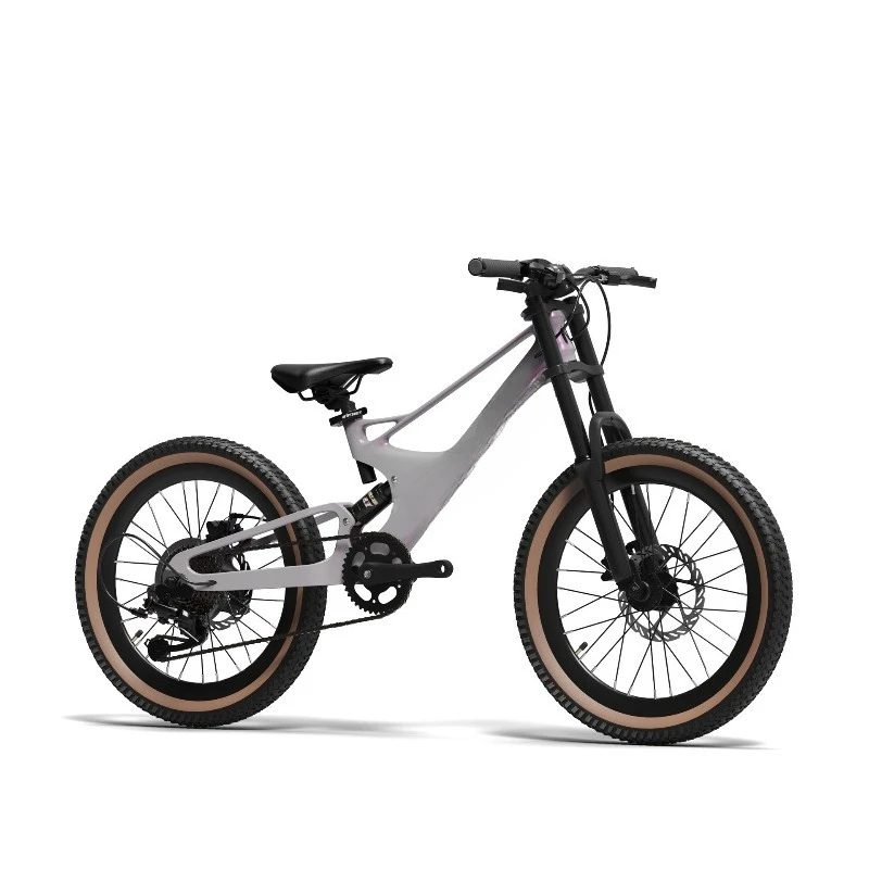 Magnesium alloy soft-tail bicycle student riding outdoor mountain bike