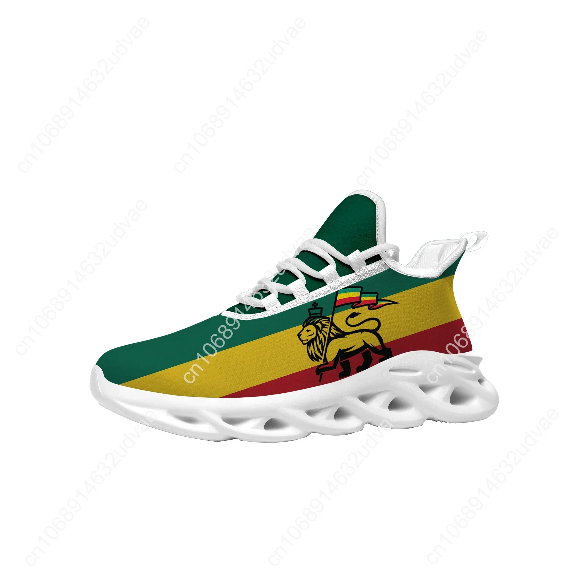 Reggae Rastafari Rasta Rastafari Lion Of Judá zapatillas planas para hombre y mujer, zapatos deportivos para correr, zapatillas hechas a medida