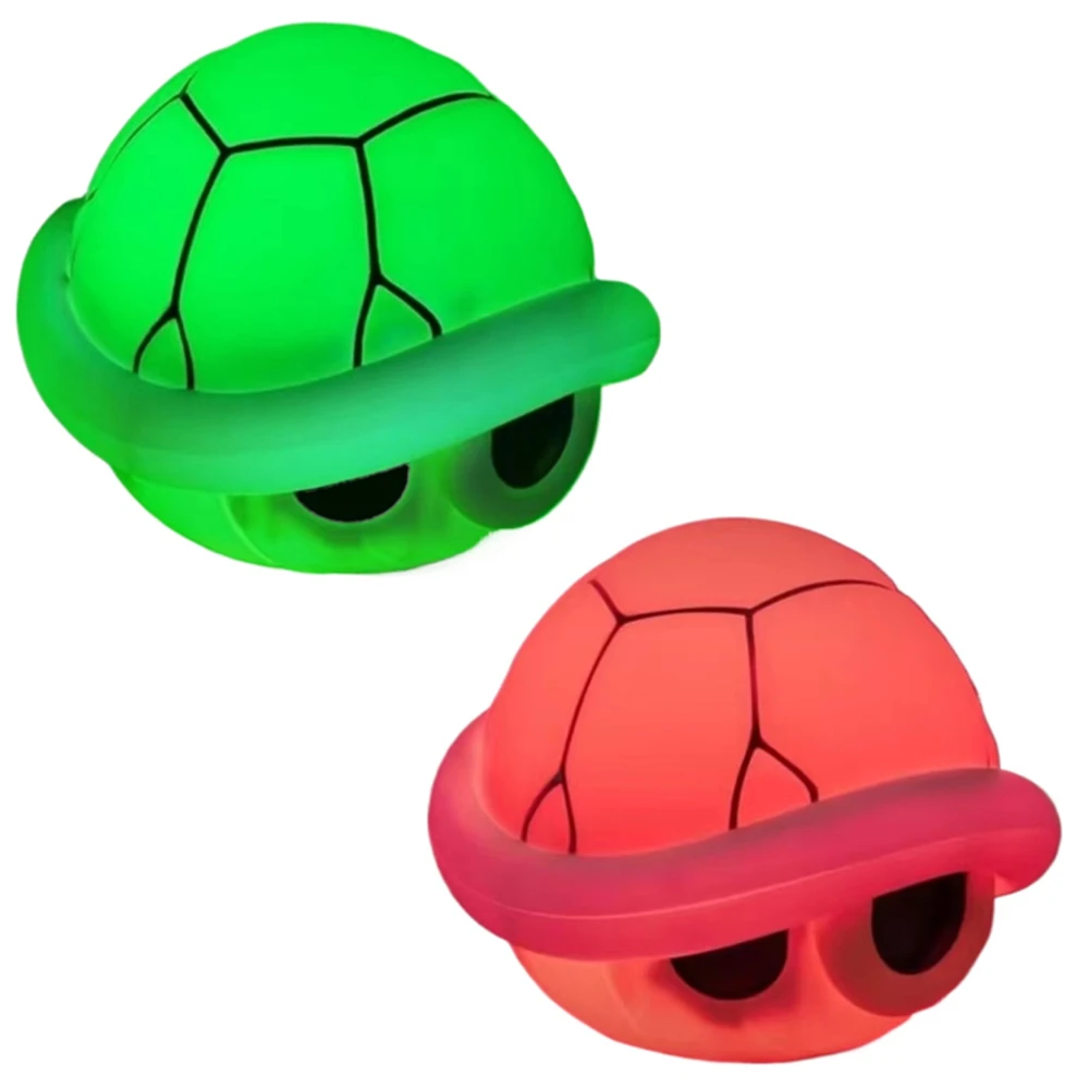 Super Mario Creative Tortoise Light with Sound USB Charging Night Light ABS Light Cartoon Animal Light Child Gift Decoration