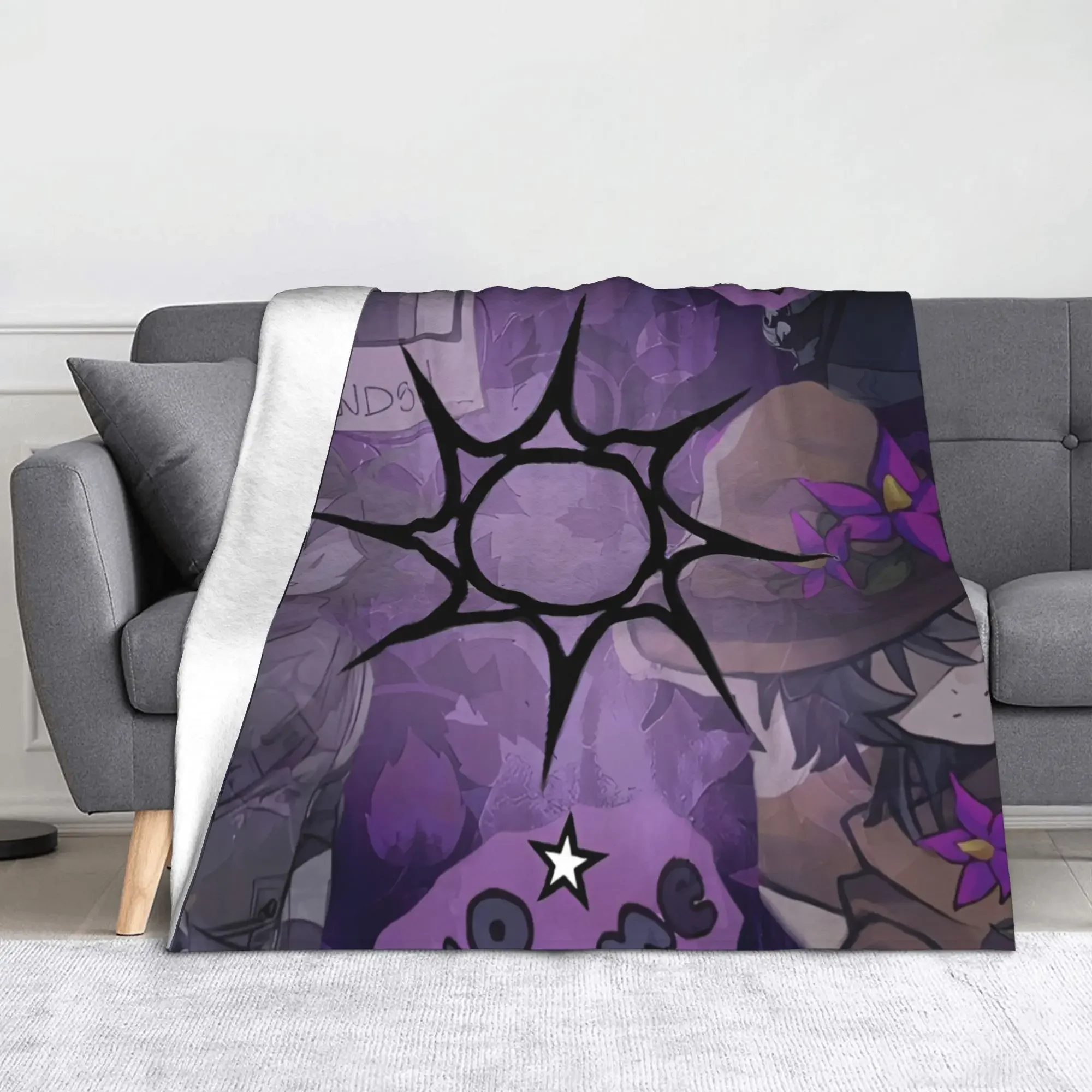

Плед Azuretime Anime Fuzzy Blanket Azure Two Time Forsaken, забавный плед для дома, стеганое одеяло xcm