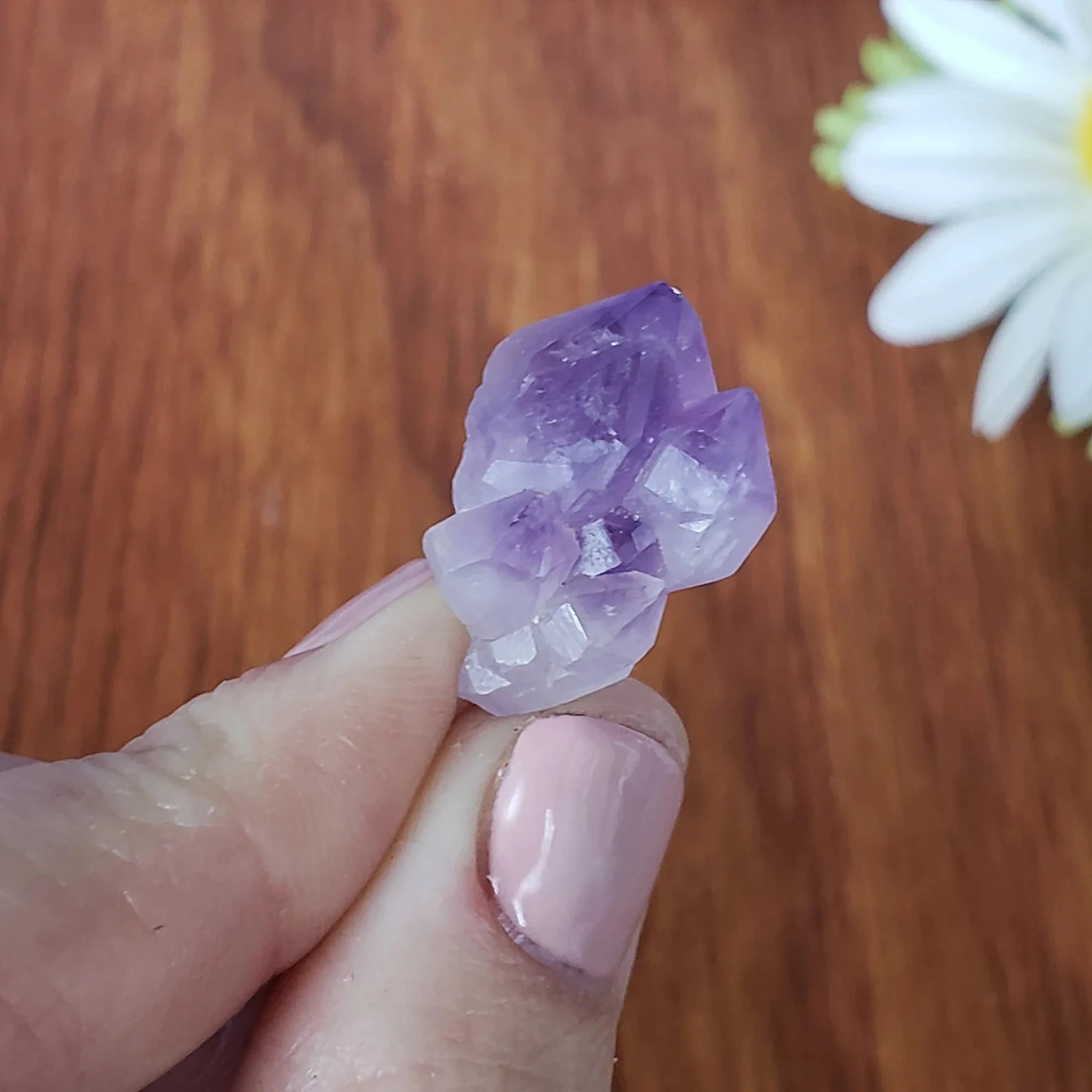 Natural Amethyst Noose Beeds Diy Jewelry Accessories