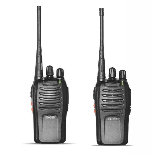 1 paio Baofeng Walkie Talkie UHF 400 a 470MHz ricetrasmettitore stazione Radio bidirezionale comunicatore ricarica USB 666S