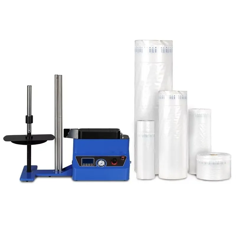 

Automatic Electric Air Cushion Bubble Bag Making Machine Packaging Machine For Logistics Food Beverage Protective Wrapping Use
