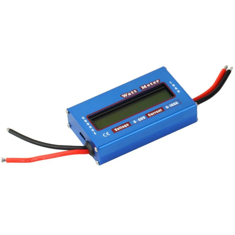 

DC Power Analyser Watt Volt Amp Meter 4.8-60V Solar Wind Analyzer LCD Digital Current Voltage Energy Meter 0-100A Watt Analyser