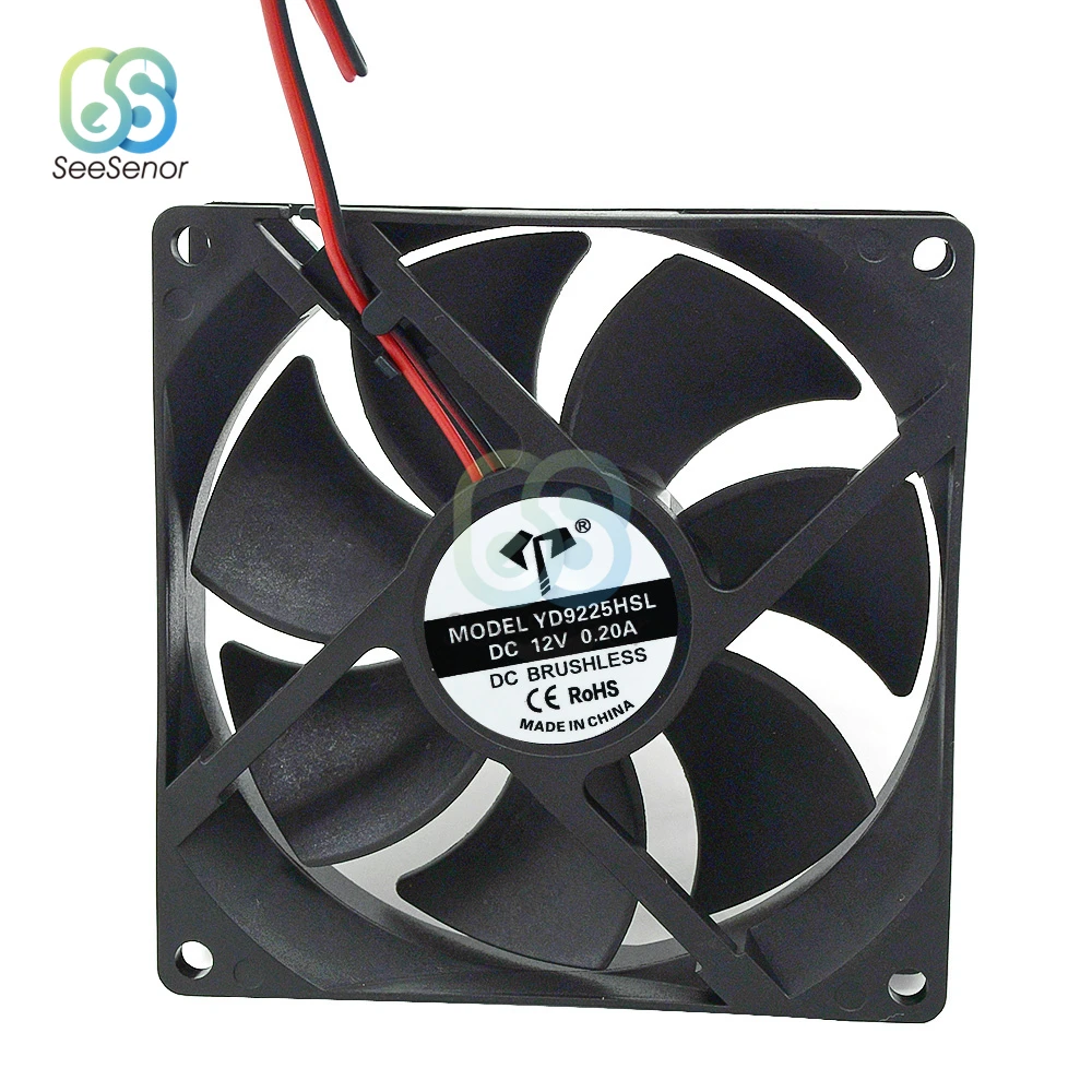 

92mm 9225 Fan DC 5V 12V 24V 92mm*92mm*25mm Fan DC Brushless Cooling Fan 92x92x25mm PC Computer Case Cooler