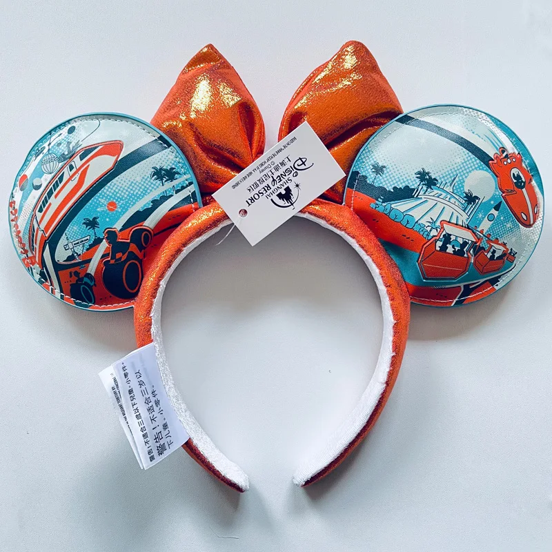 Disney Space Series Headbands Mickey Ears Shanghai Disneyland Park TRON Lightcycle Power Run