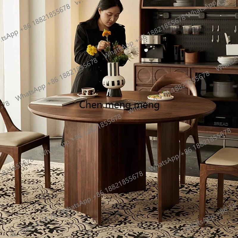 

Hallway Console Dining Table Wood Luxury Mid Century Round Office Dining Table Service Terrace Mesas De Jantar Salon Furniture