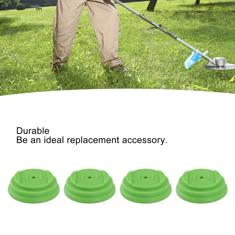 4SET Plastic Steel Mower Plastic Cover Green Cordless Compatible Lawnmower Blade Base Electric Tool Compatible Replacement Kit
