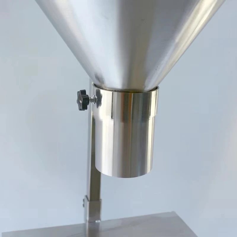 2/3cm Multipurpose Stainless Steel Funnel with Adjustable Height Can Be for Filling Liquid Particle and Powder