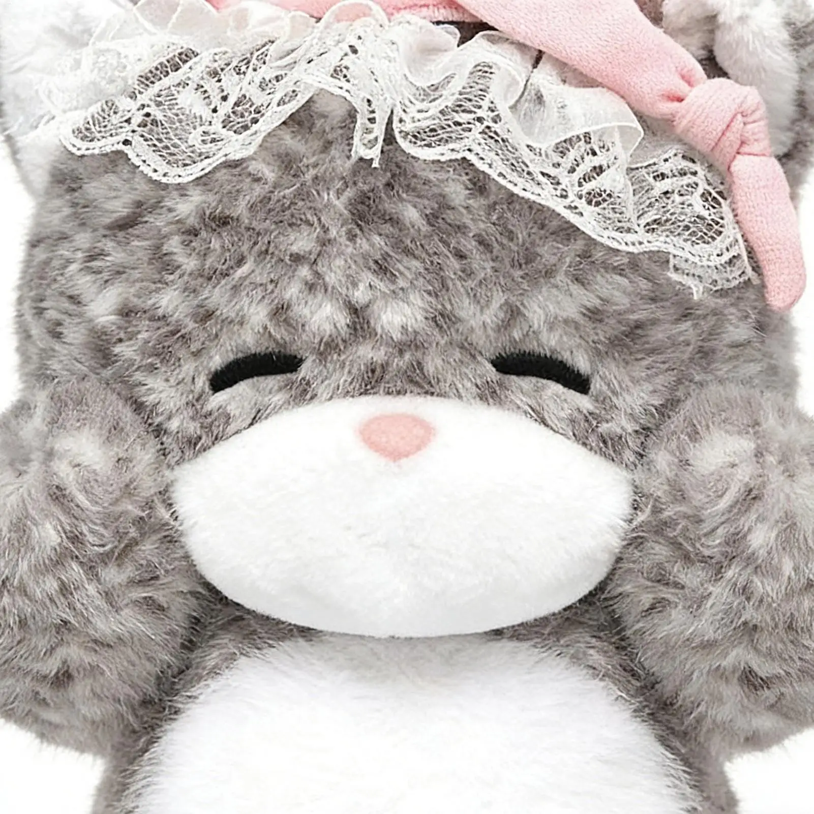 Pluszowy Kot 35 cm Śpiący Kot Zabawka Lalka Kot dla Dzieci Salon Sypialnia Sofa Łóżko Krzesło Stolik Nocny Biurko Dom Samochód