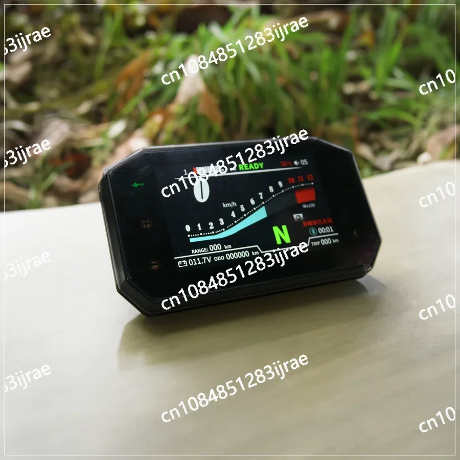 Upgrade Accessories for Motorcycle Tachometer with Modified Electric Motorcycle LCD TFT Display Screen