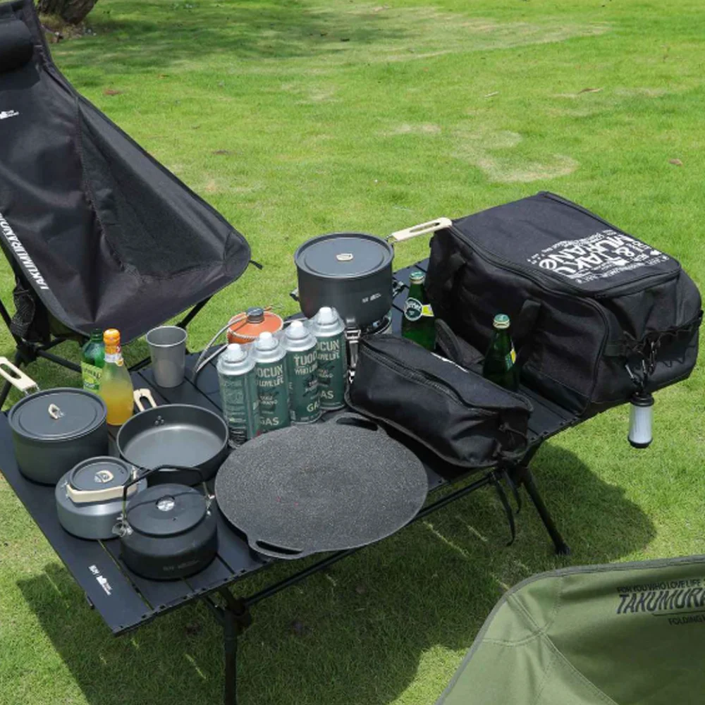 Camping ausrüstung lagerung Tasche Armlehne Organizer Tragbare 600D Oxford Camping Stuhl Armlehne Lagerung Tasche Für Strand Angeln